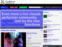Tablet Screenshot of es.flxer.net