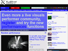 Tablet Screenshot of it.flxer.net